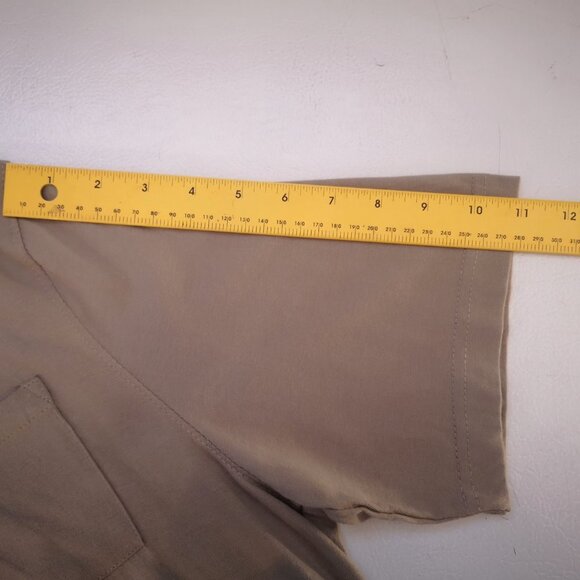 2/$20.00 Mix & Match - NWT Mountain Ridge Men's Short Sleeve Taupe Polo - Picture 8 of 9